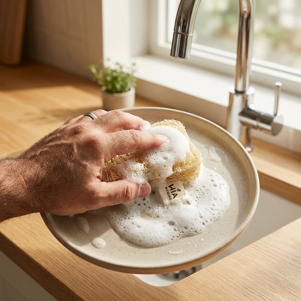 Esponja de Luffa Orgánica Multiusos